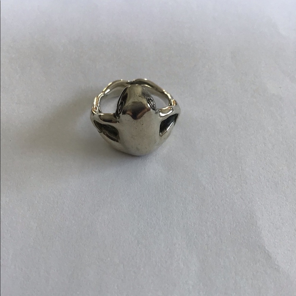 James Yesberger Sterling Frog Prince Ring Sz 5 - Picture 4 of 9